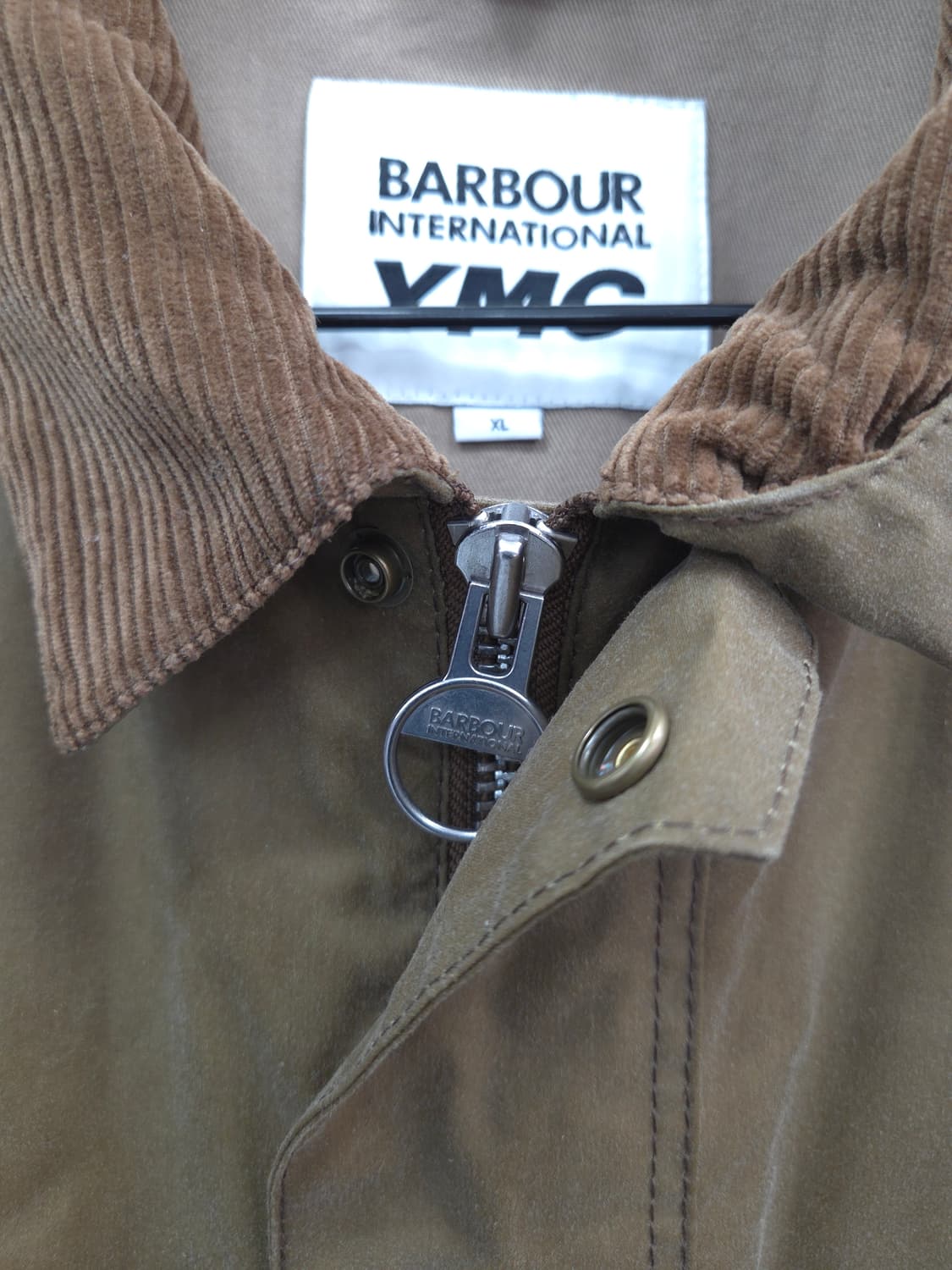 XL [희귀] 바버 인터내셔널 YMC 자켓 카키 상품이미지3
