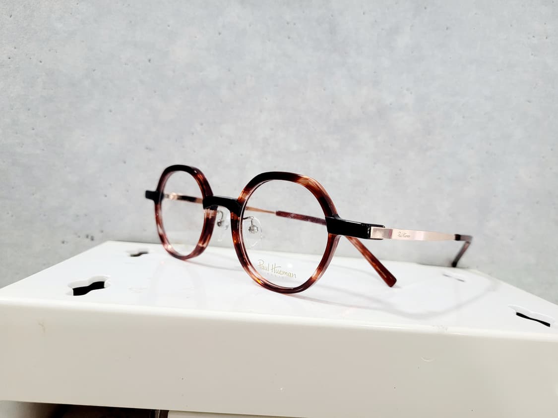 폴휴먼 안경 PHF-5225Y 호피육각원형 상품이미지3