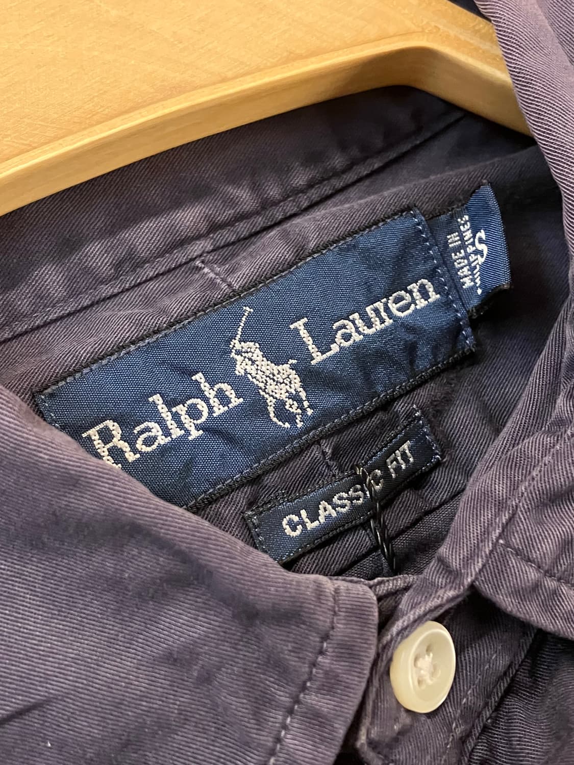 폴로 랄프로렌 셔츠 네이비 S #csz3616 상품이미지4