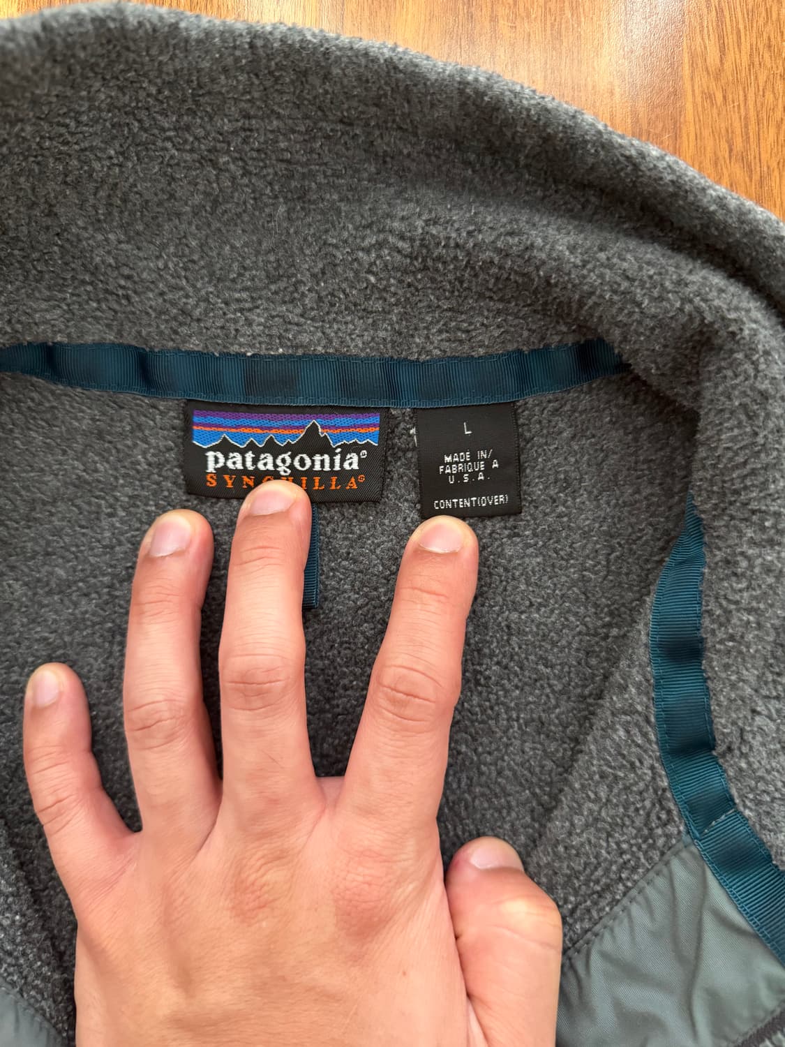 [L] 90s 빈티지 파타고니아 플리스 집업 상품이미지3