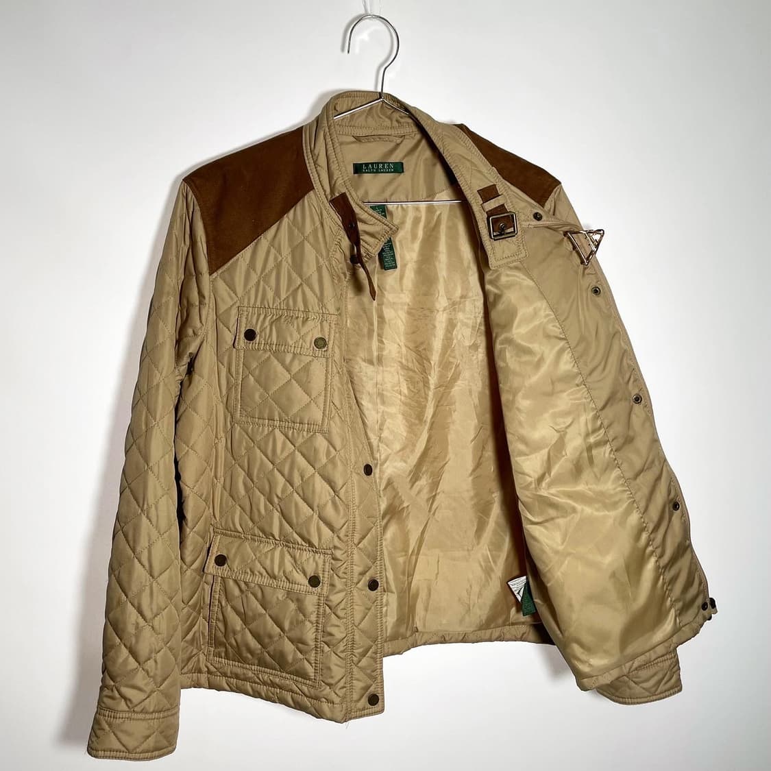 랄프로렌 사이드 와펜 퀼팅 자켓 상품이미지9