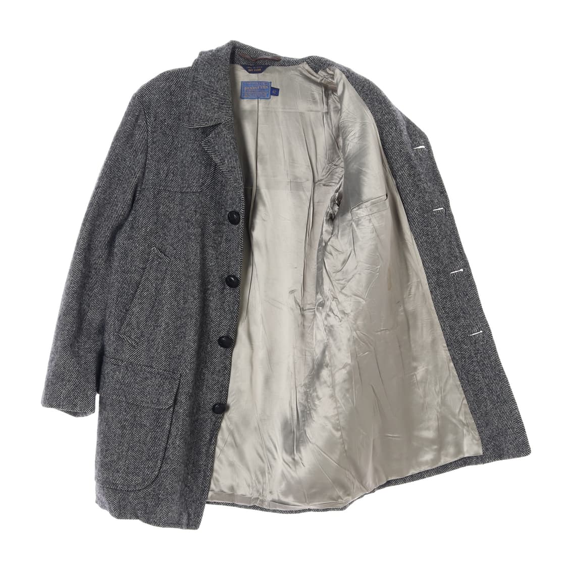 펜들턴 팬들턴 USA 미국발 빈티지 올드모델 헤링본 코트 남성 42 상품이미지4