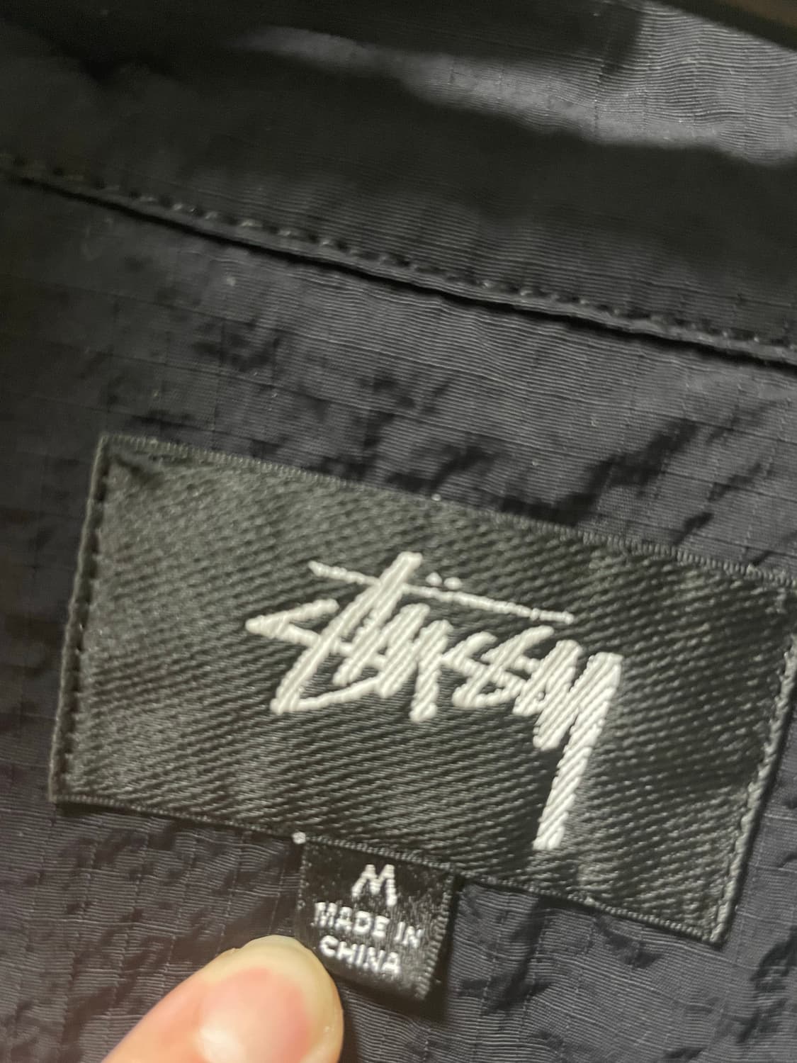 스투시 웜업 자켓 (M) 상품이미지3