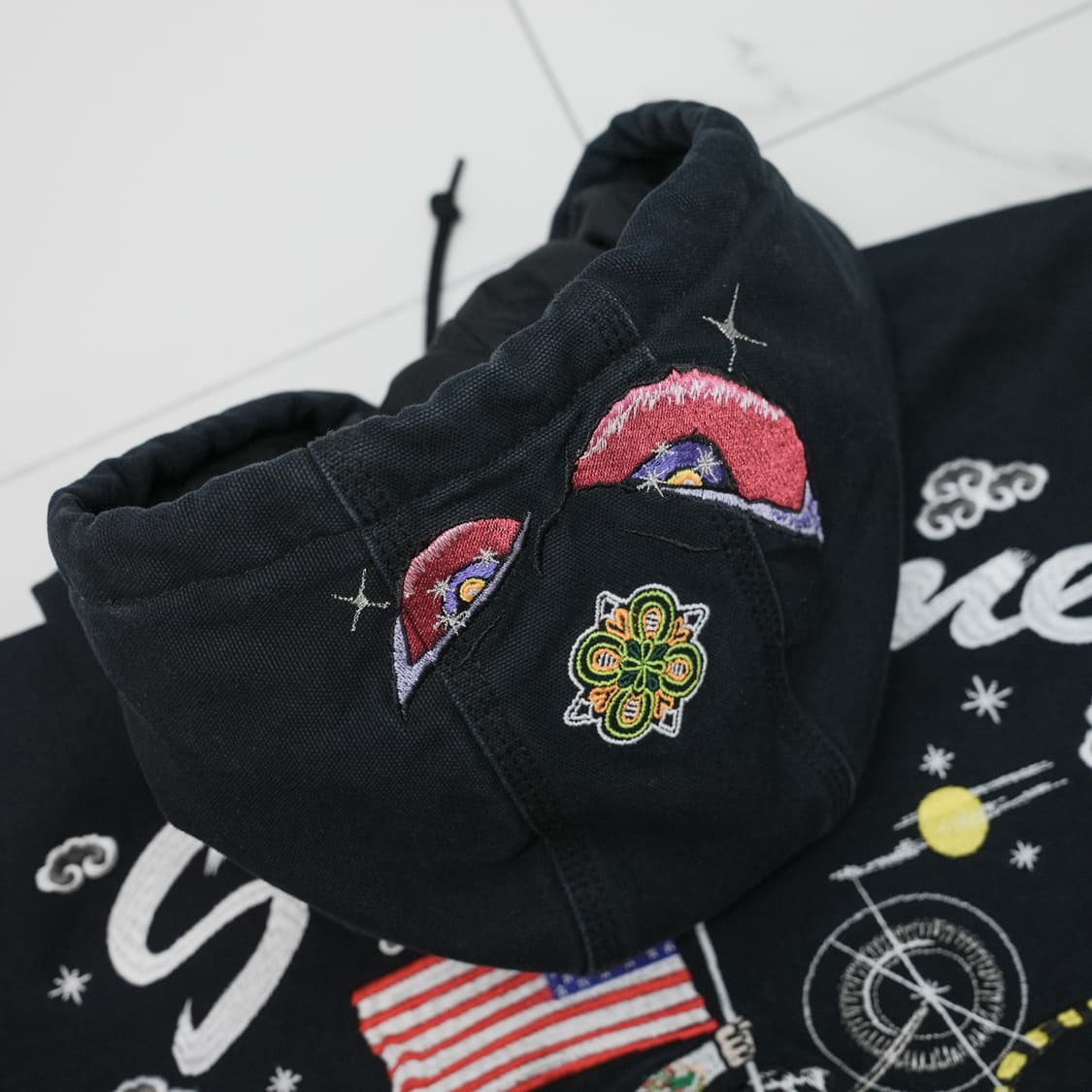 [L] 슈프림 아오이 워크 자켓 블랙 상품이미지8