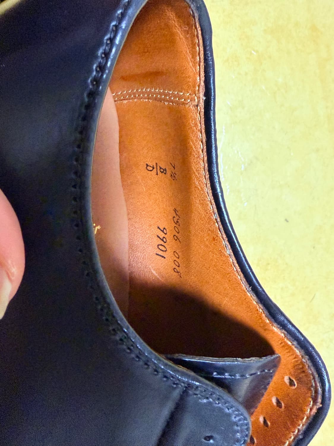 새상품) 알든 9901 코도반 더비 7.5D 상품이미지3