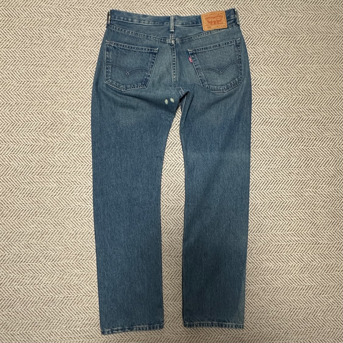 LEVI'S 505 mexico made vintage denim 상품이미지2