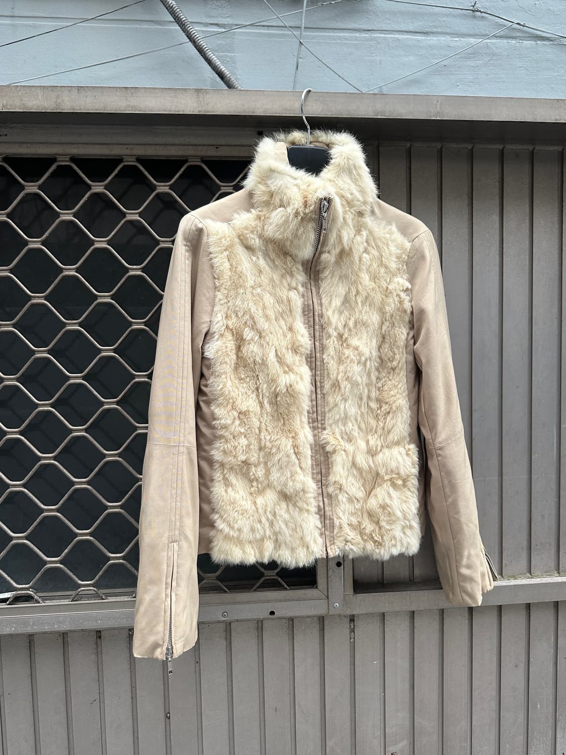 Piece Montée rabbit fur jacket 상품이미지1