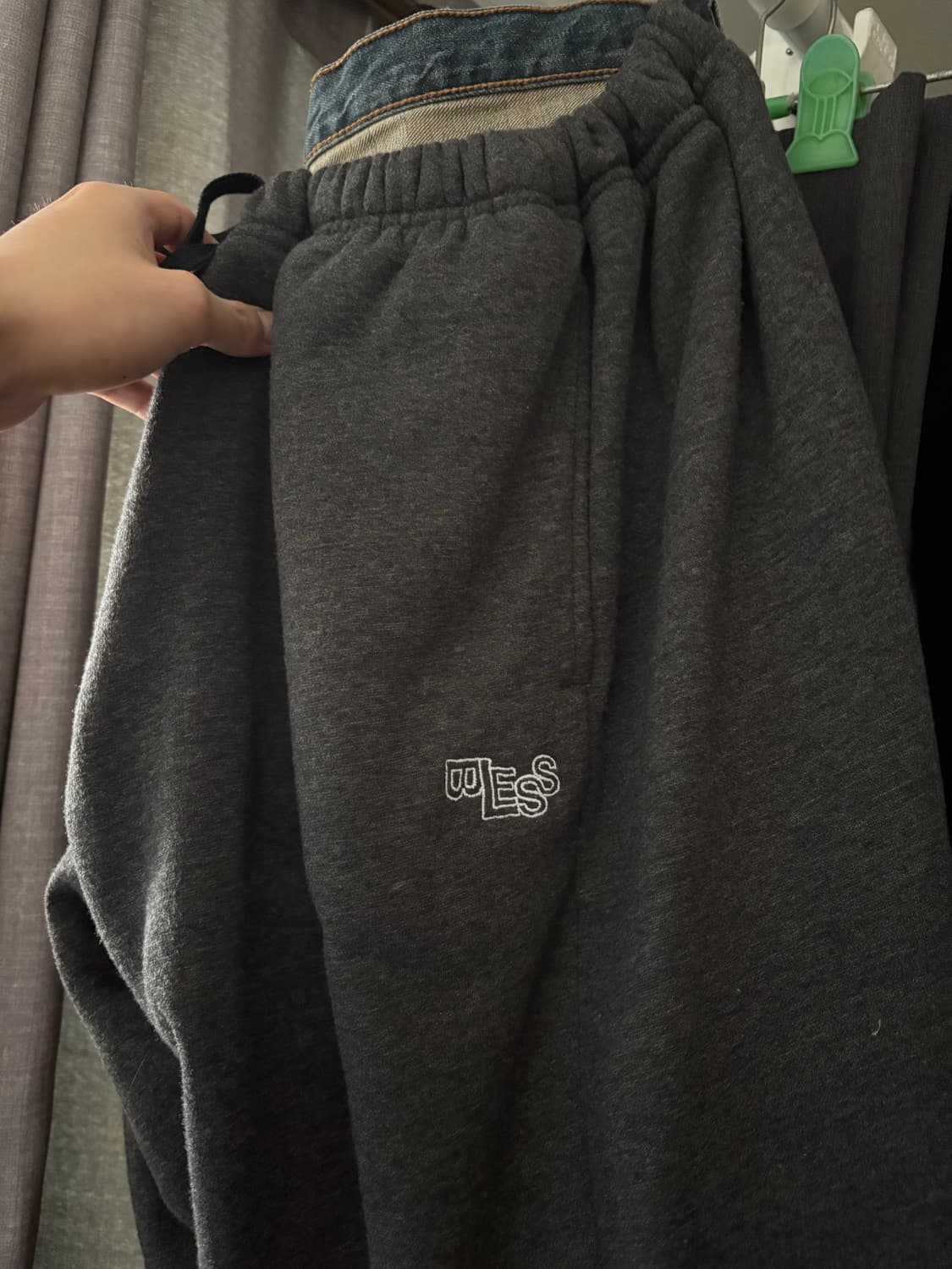 [L] 블레스 오버조깅진 회청 상품이미지2