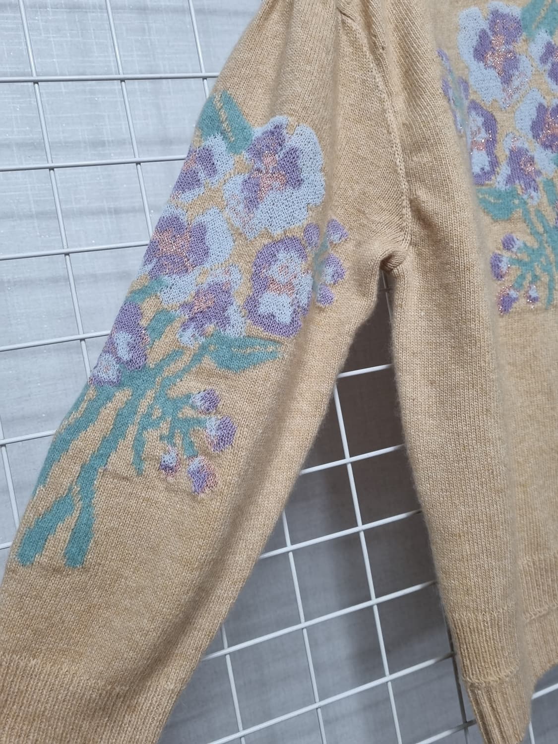 (택포) 듀엘 플라워 니트 상품이미지5