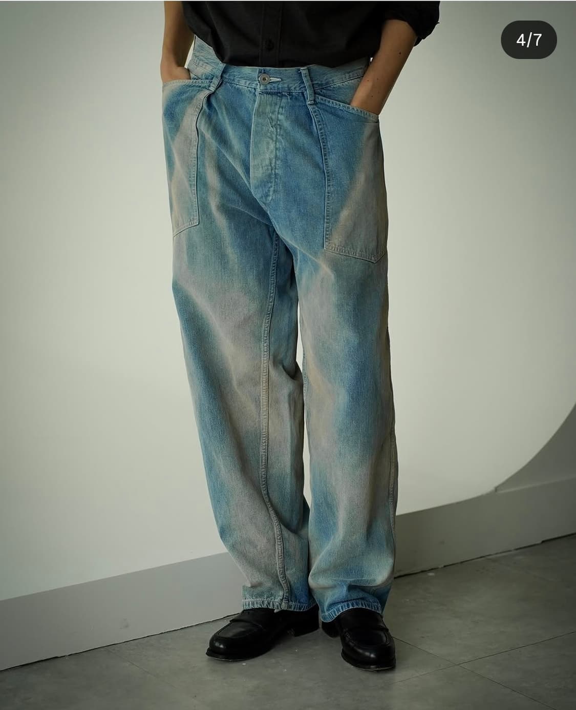 [40] 오베르쥬 가스파즈 별쥬(GASPARD BL)별주 데님 팝니다. 상품이미지2