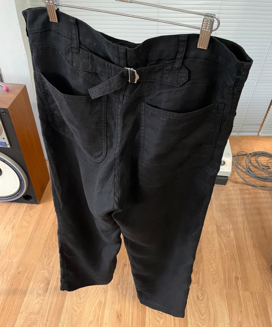 comme des garcons 꼼데 옴므 신치백 린넨 트라우저 상품이미지7