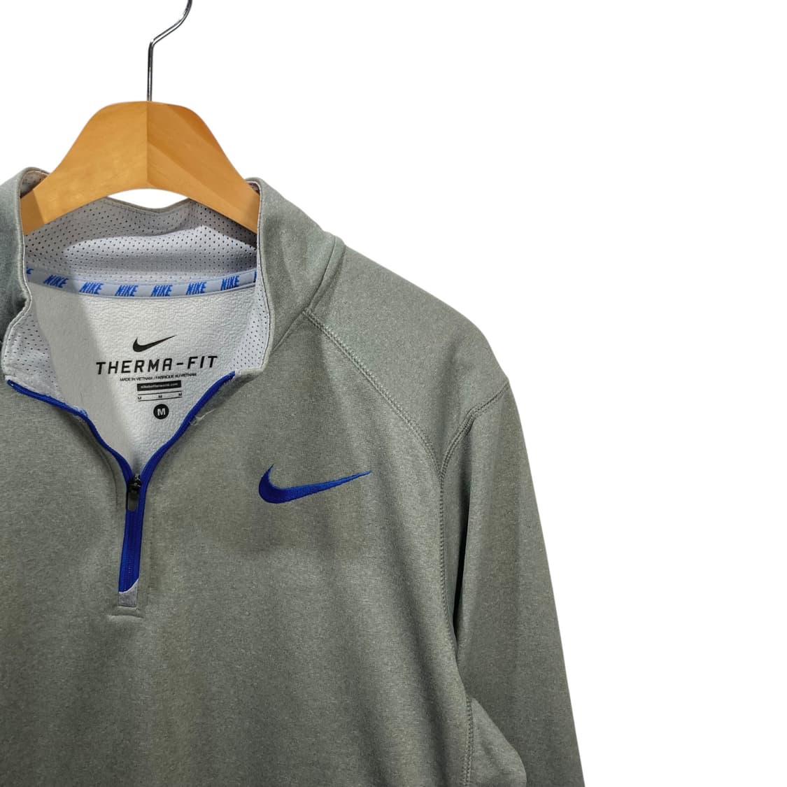 나이키 스우시 그레이 반집업 상품이미지3