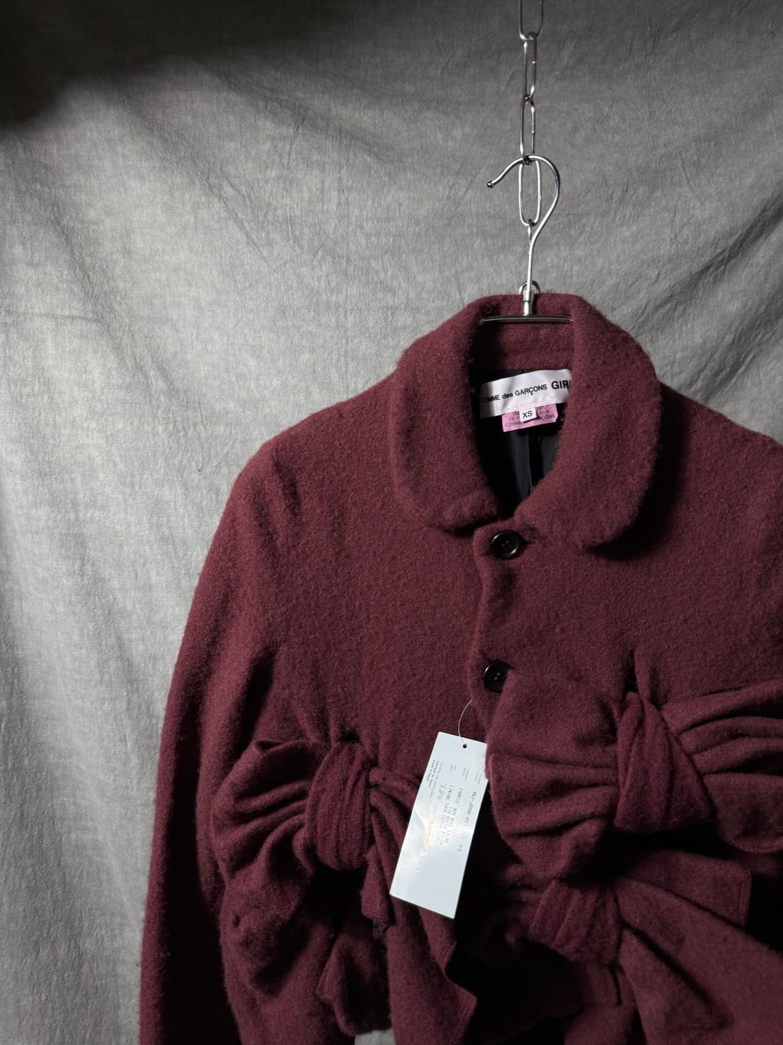 Comme des Garçons Girl Ribon Wool Jacket 상품이미지3