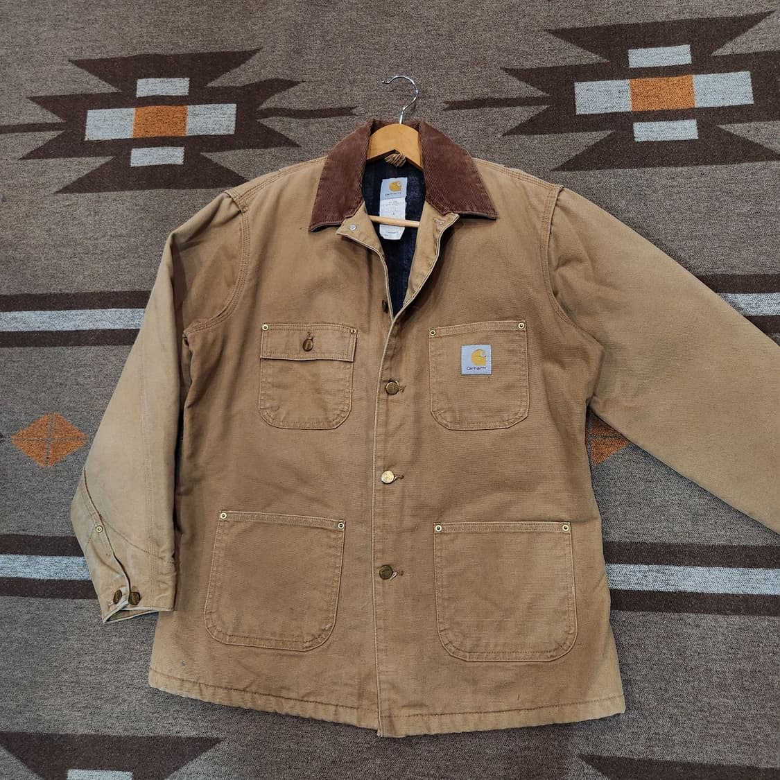 칼하트 90s USA C01 초어 코트 L 블랭킷 상품이미지3