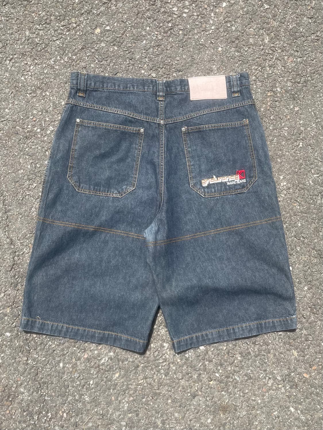 Karl Kani 칼카니 데님 배기 버뮤다 팬츠 상품이미지3