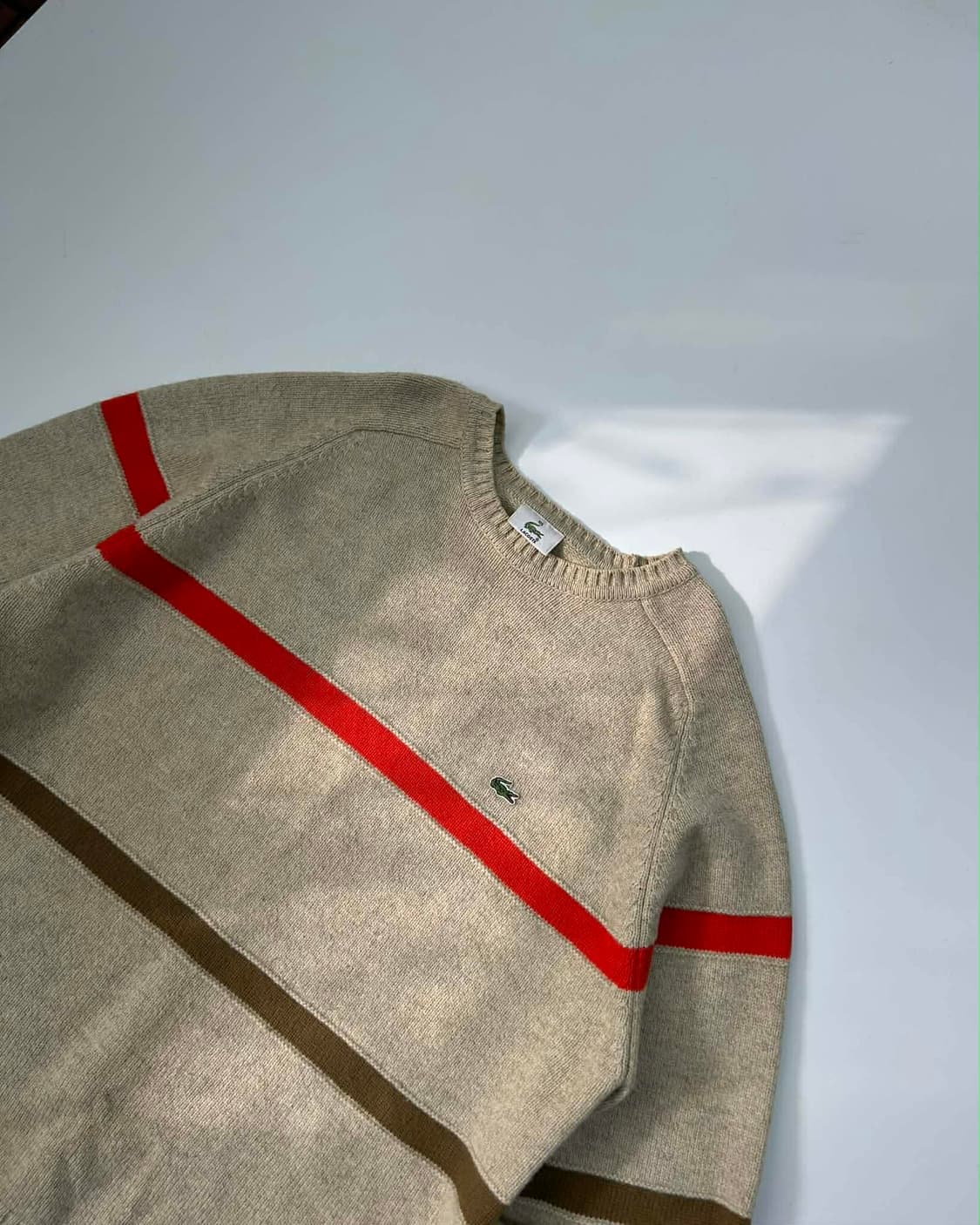 [105] 라코스테 울 100% 니트 스웨터 상품이미지3