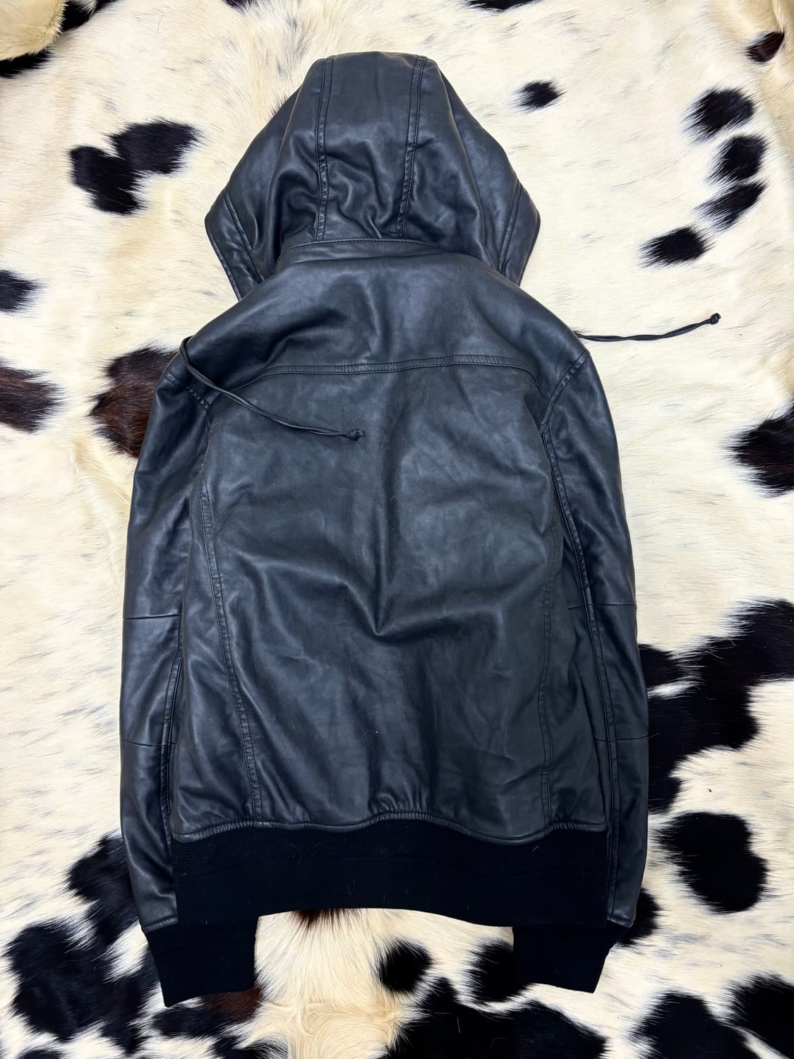 [Opium Moussy]Black Hoodie Padded 2-way  상품이미지10