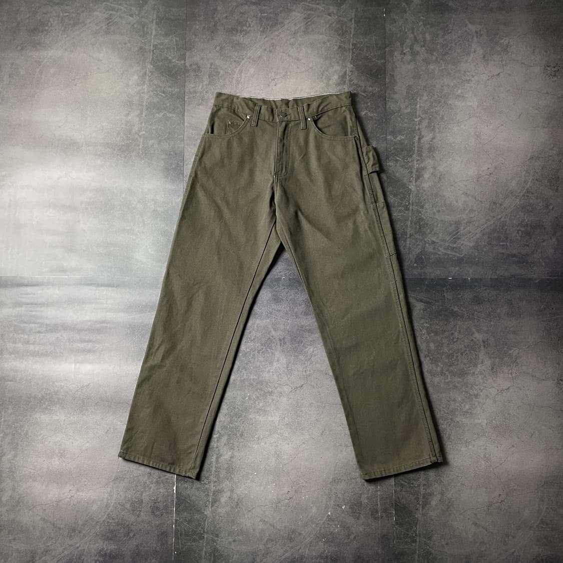 DICKIES 디키즈 빈티지 카키 카펜터 워크 팬츠 A00817 상품이미지1