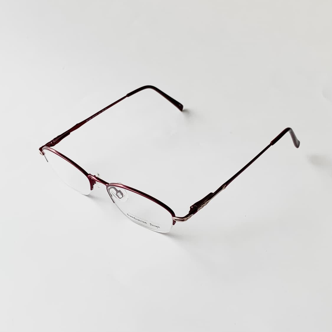 886 와인 데드스탁 빈티지안경 반무테 초경량 클래식 픽키 상품이미지3