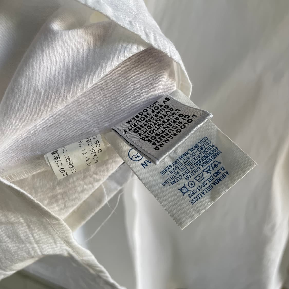 돌체앤가바나 패치 화이트 셔츠 상품이미지5