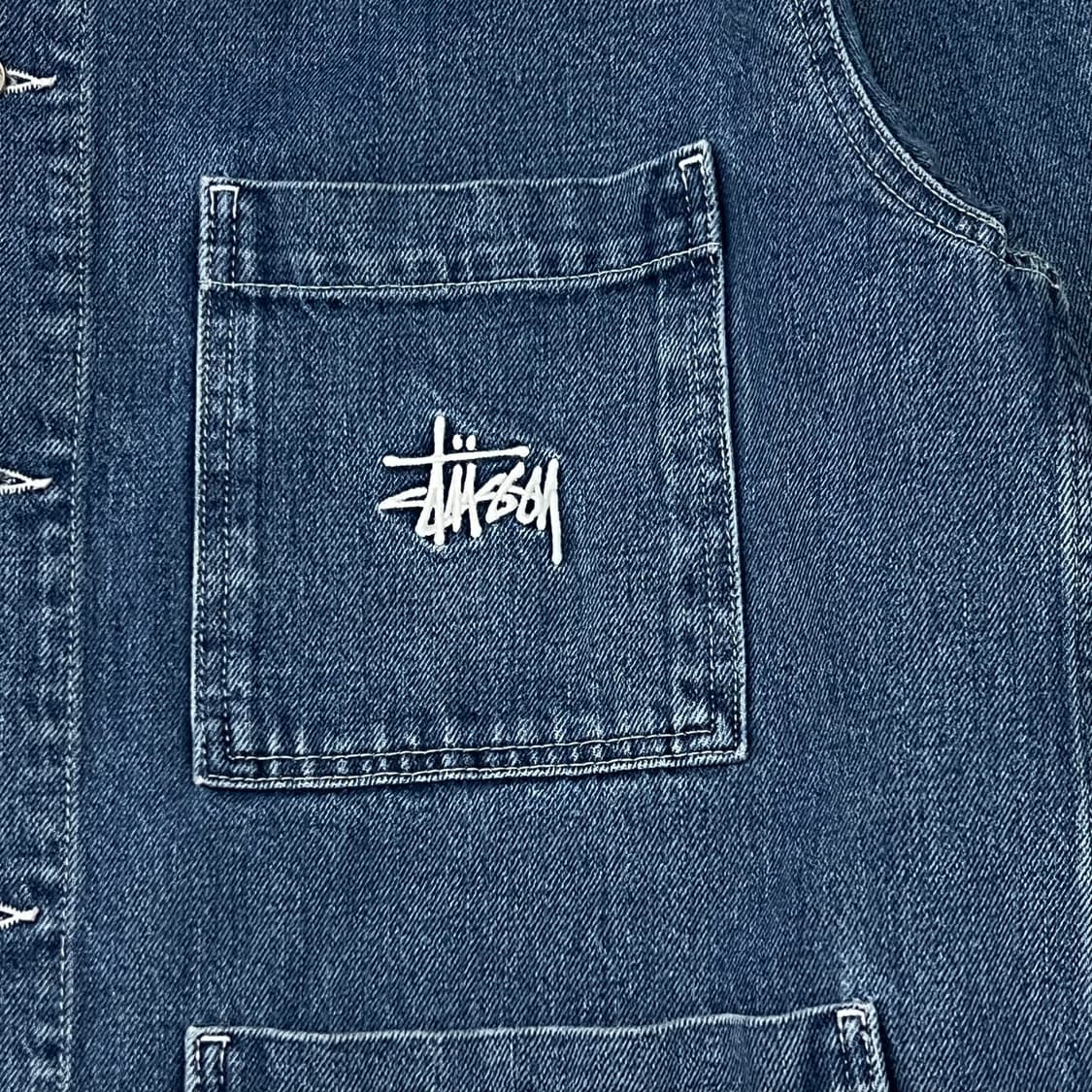  스투시 워크기어 데님 초어자켓 y15479 상품이미지4