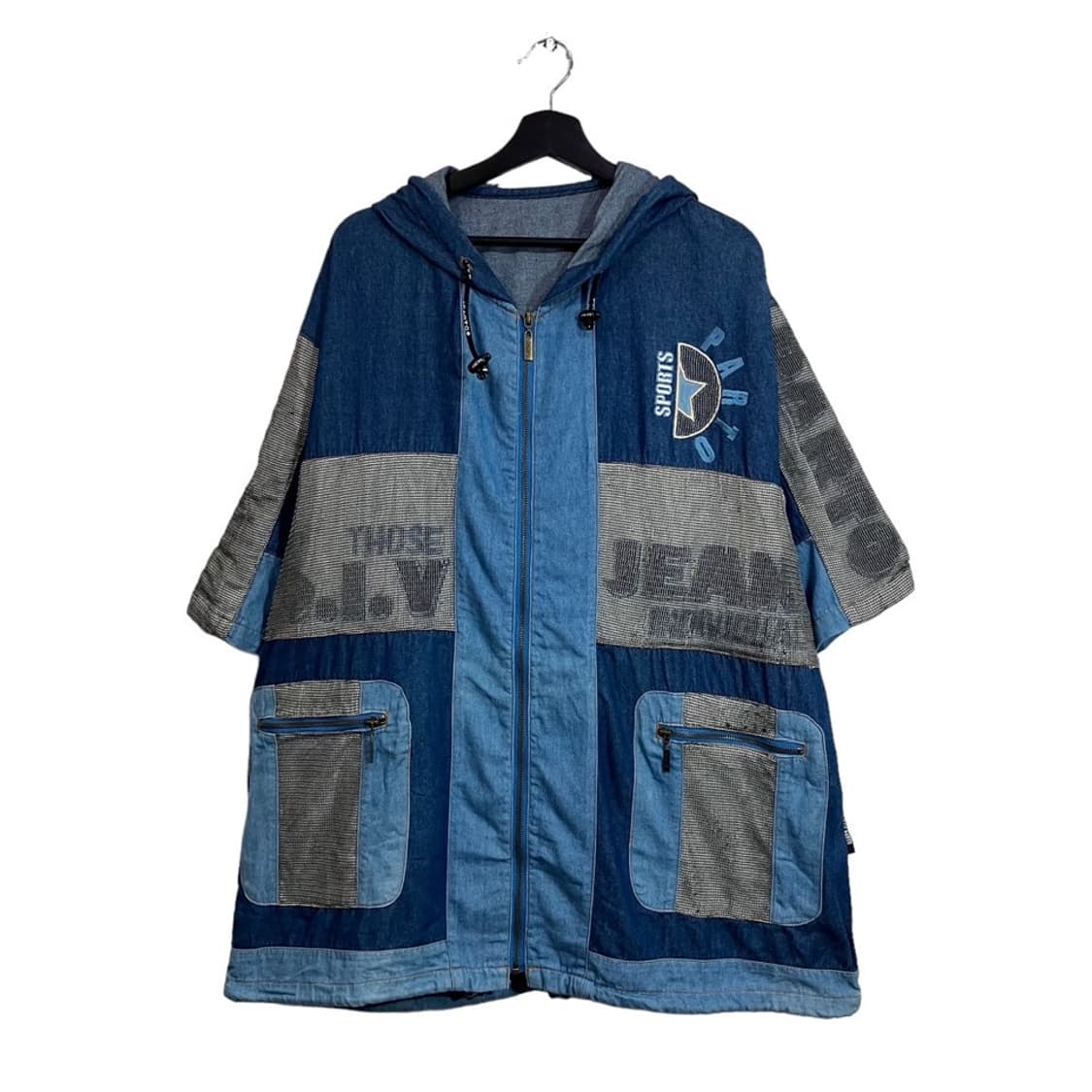 올드스쿨 힙합 데님 셋업 상품이미지3