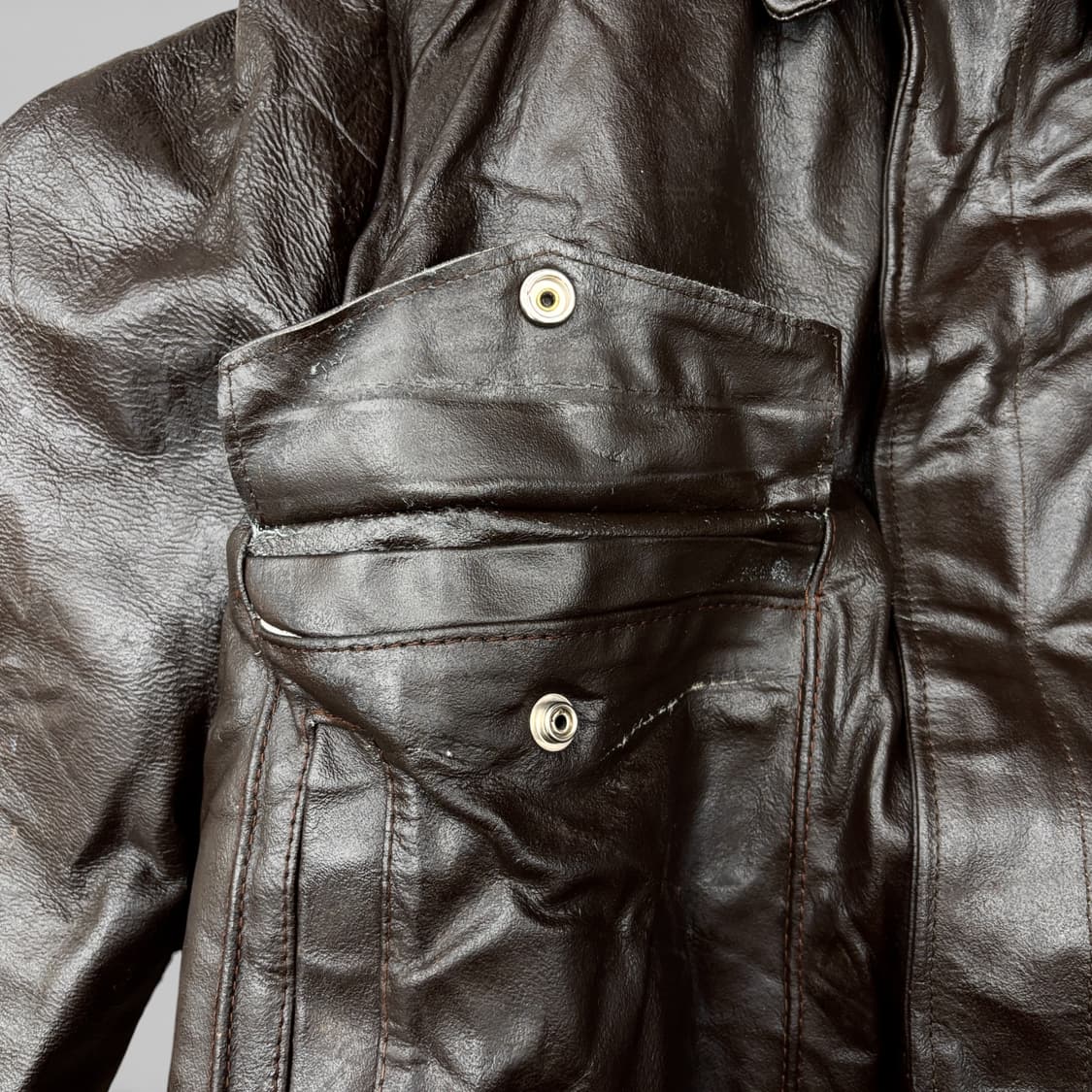 80's Oakton A-2 봄버 자켓 상품이미지6