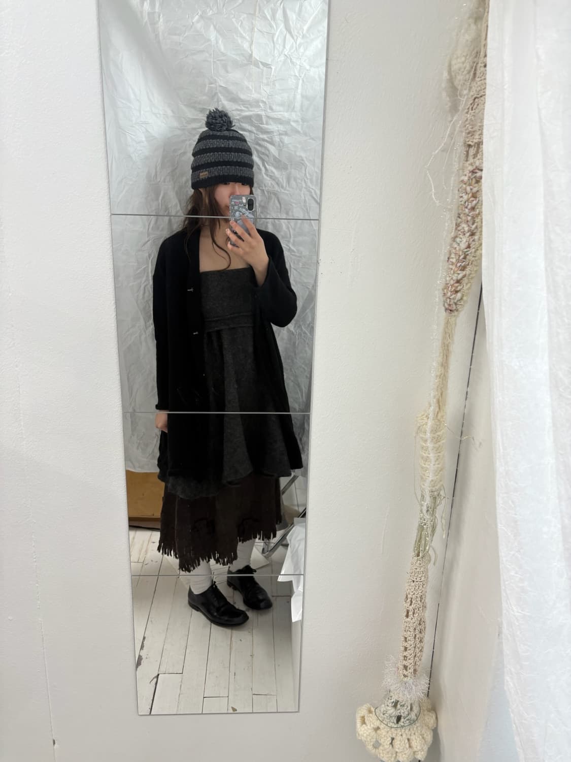 yohji yamamoto wool knit long cardigan 상품이미지7