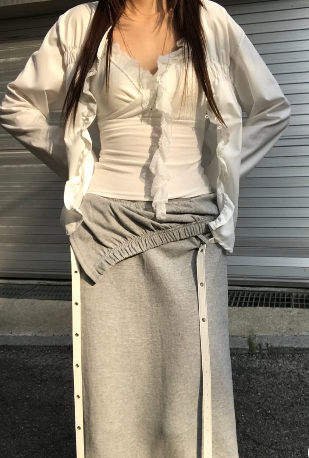 튜프티 teufti ripple blouse 상품이미지5