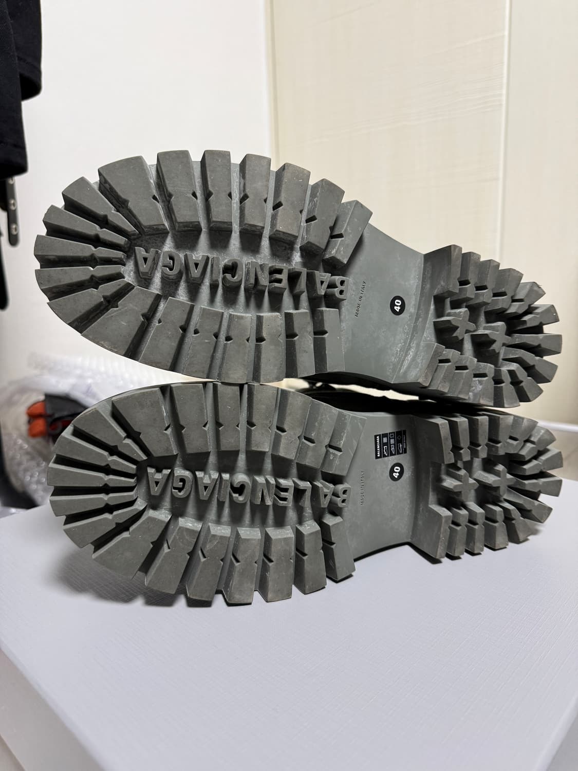 [40]발렌시아가 컴뱃 스트라이크 부츠 카키 판매 상품이미지3