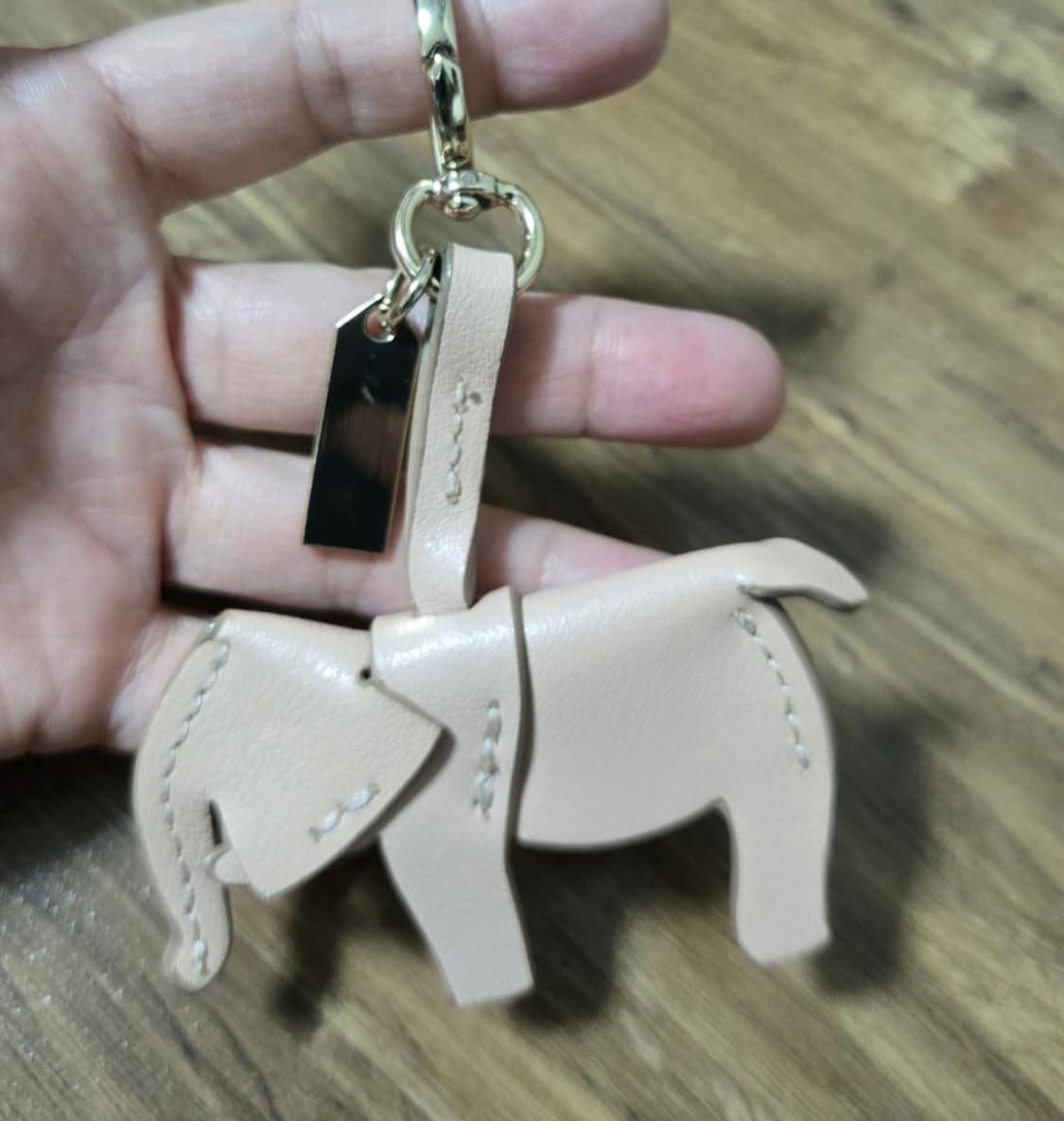 바나나리퍼블릭 코끼리 가죽 키링 [정품] 상품이미지2