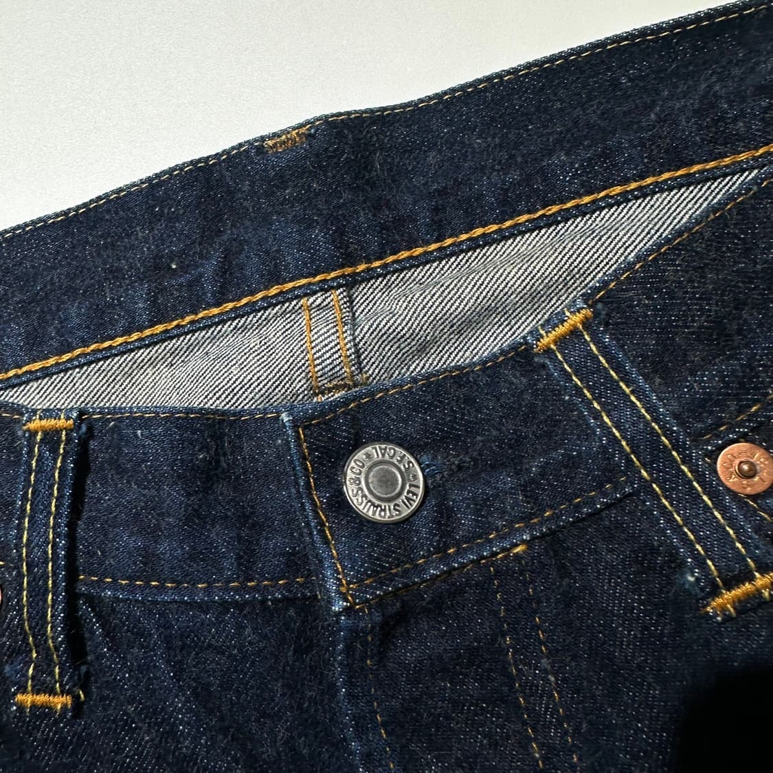 리바이스 90’s USA 501xx 빅E 셀비지 데님 팬츠 상품이미지7