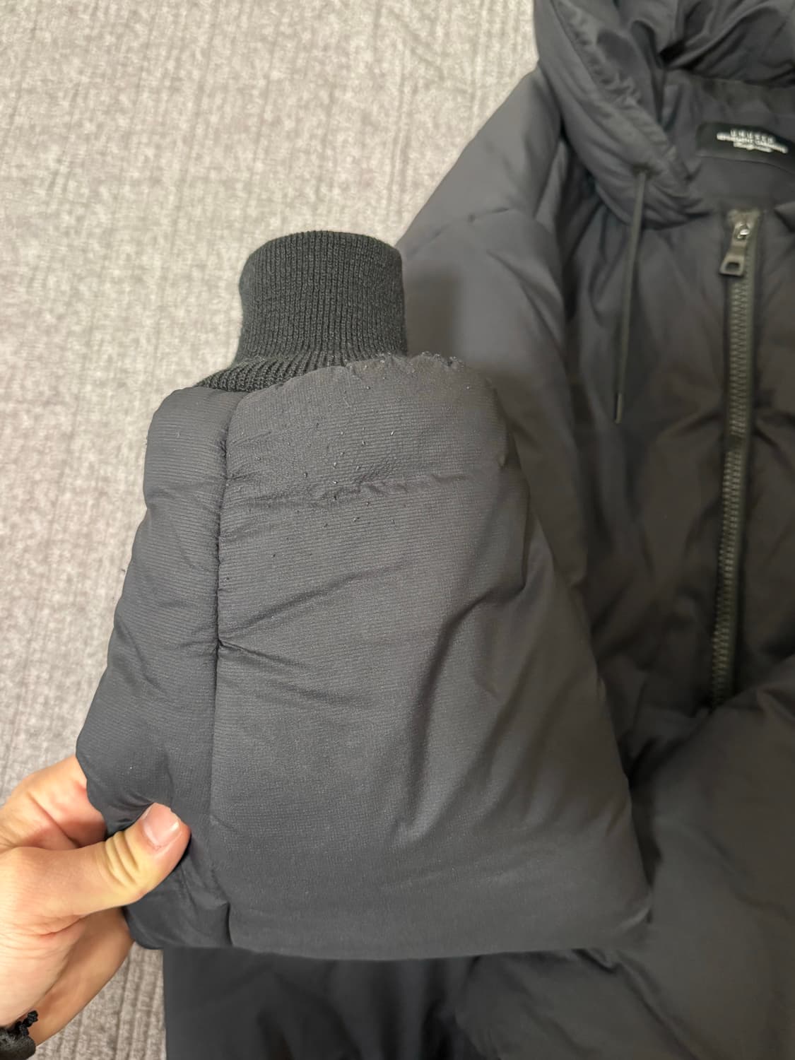 unused 언유즈드 후드패딩 3 상품이미지7