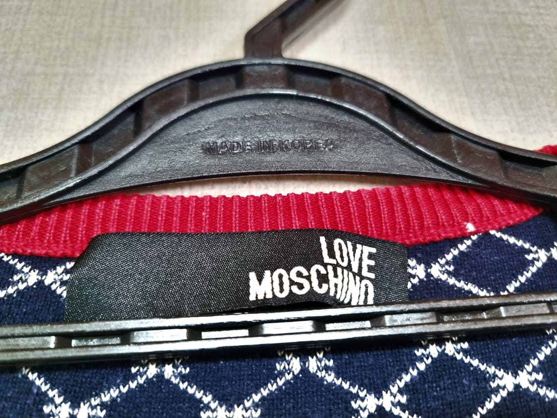 모스키노 정품 롱 니트 자켓 66사이즈 상품이미지4