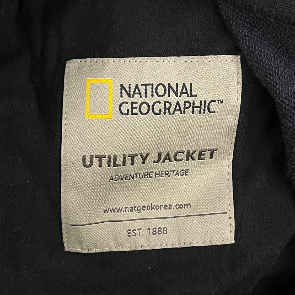 [정품/XS] 내셔널지오그래픽 블랙 봄버 자켓 b10 상품이미지6