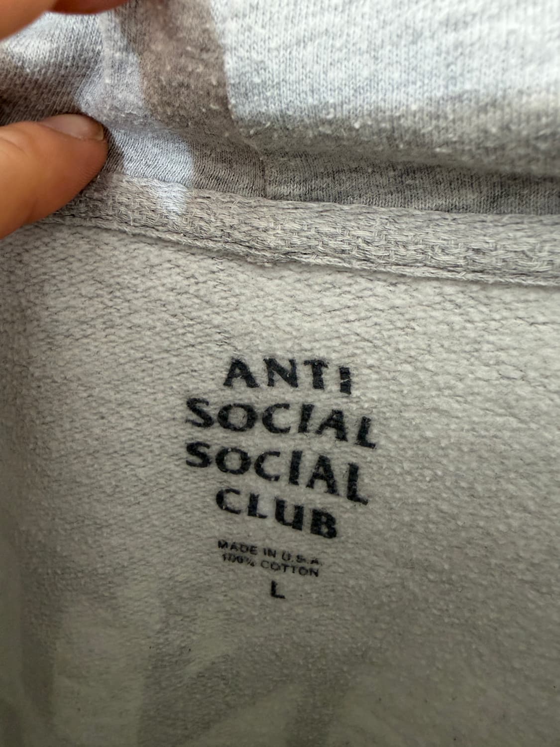 ANTISOCIALSOCIALCLUB hoodie (made inUSA) 상품이미지6