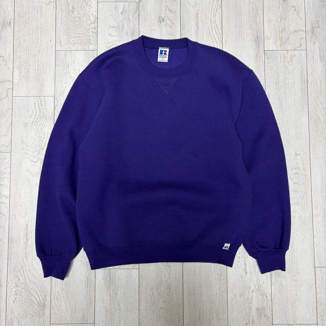 90s 러셀에슬레틱 스웻셔츠 맨투맨 퍼플  상품이미지1