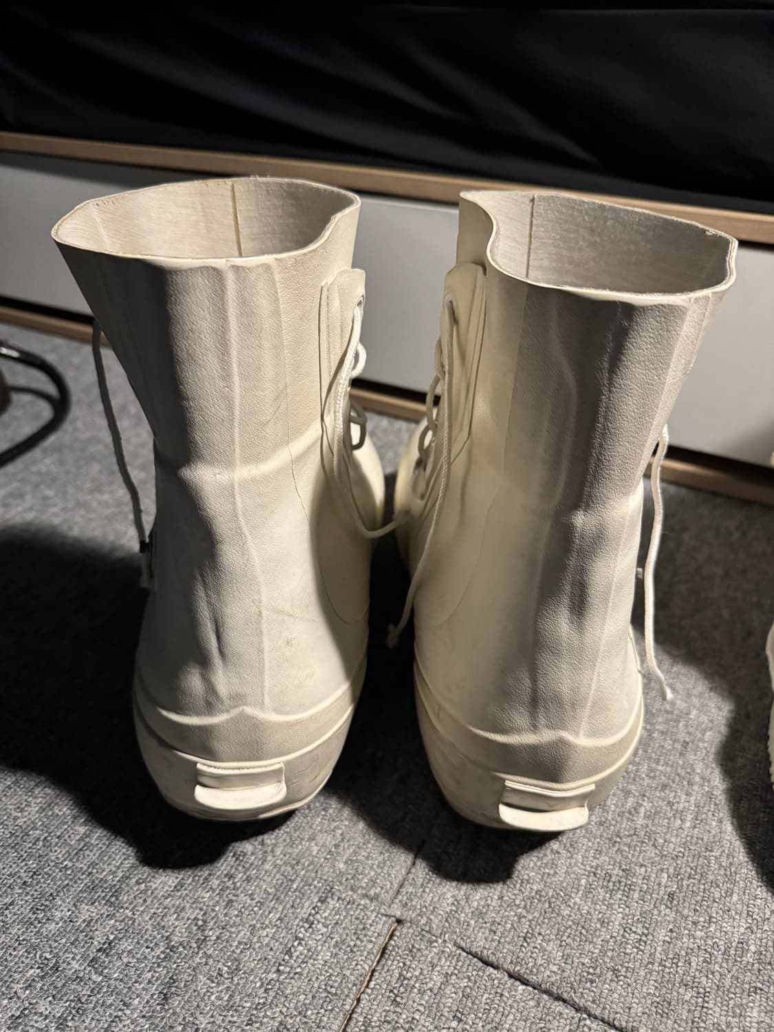 (12R) 버니 부츠 화이트 상품이미지4