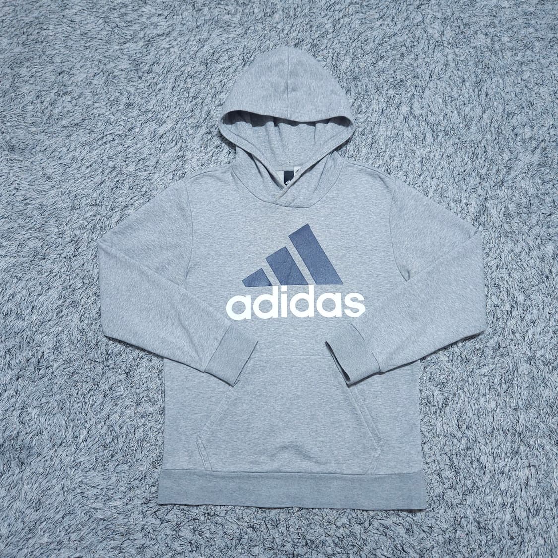 아디다스)100 남자 풀오버 후드티셔츠 / 왕눈이샵 상품이미지1