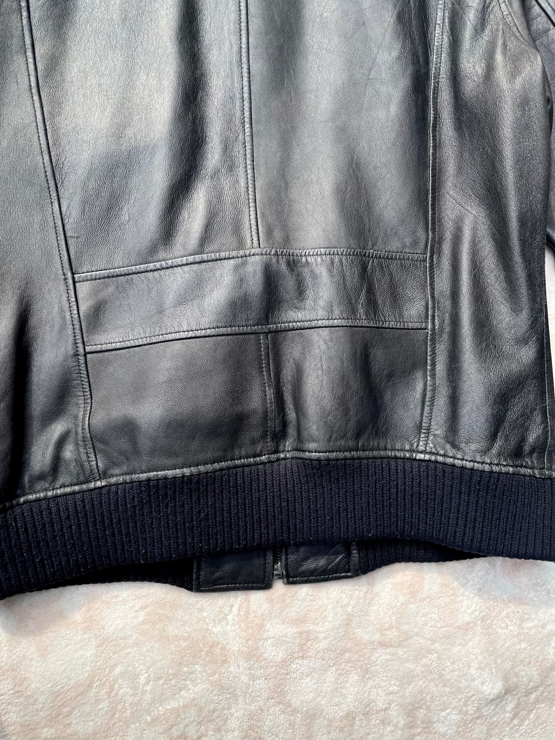 빈티지 y2k 멀티포켓 리얼레더 자켓 상품이미지6