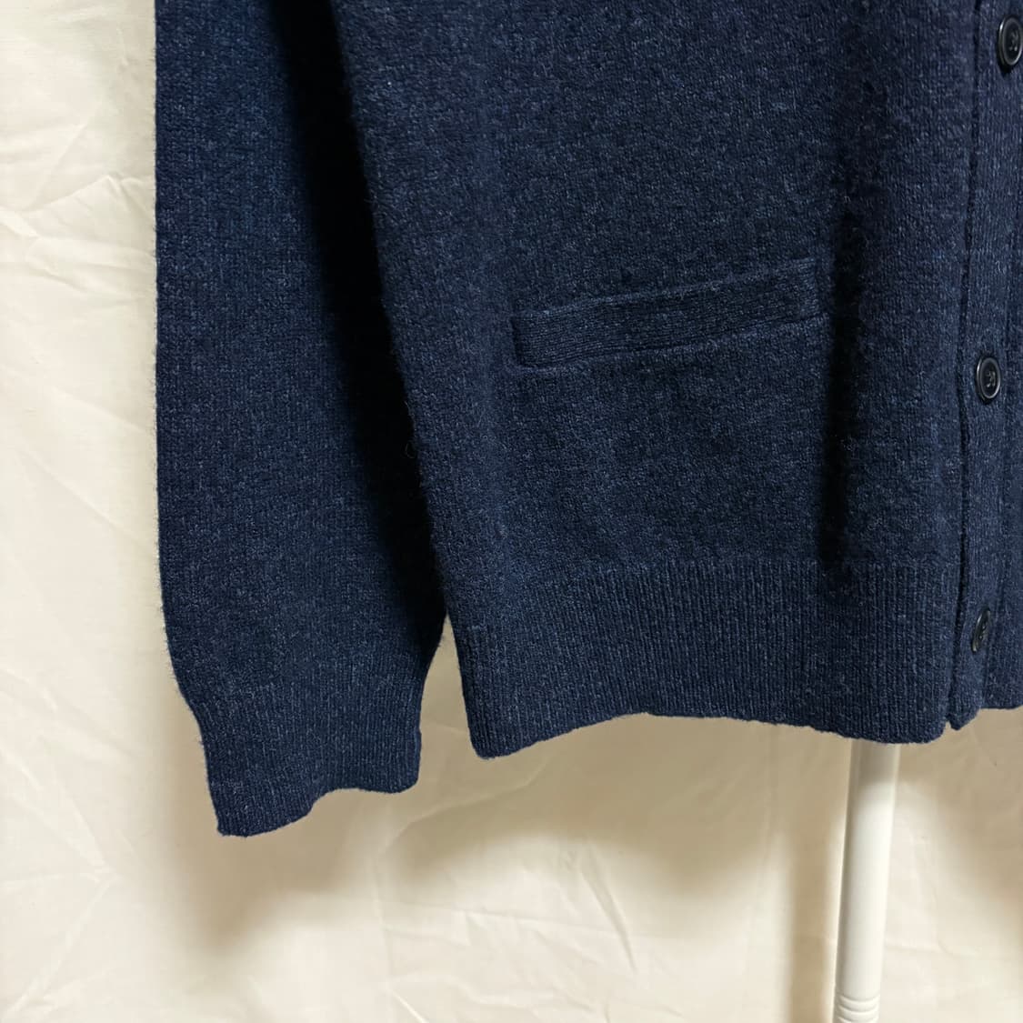 유니클로 램스울 가디건 / 네이비, XL 상품이미지6