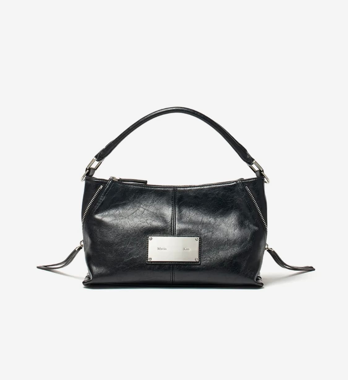 마땡킴 가방 SIDE ZIPPER TWO WAY BAG IN BLACK 상품이미지1