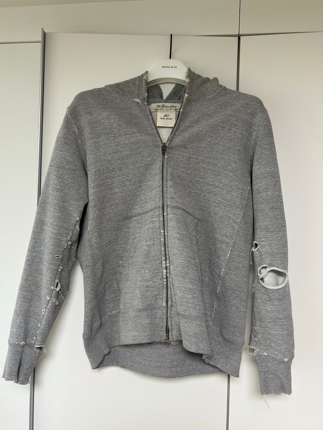 레미릴리프 후드집업 데미지드 상품이미지1