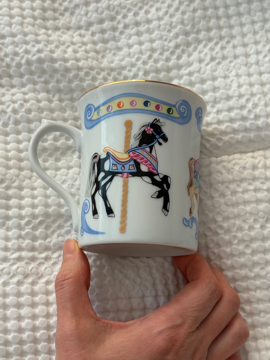 레녹스 회전목마 머그(블루) 상품이미지3