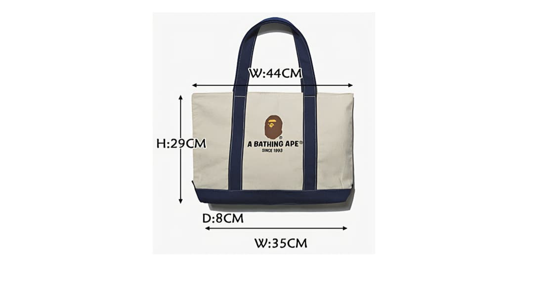 (수수료판매자부담)베이프 잡지부록 미니로고 숄더백 토드백 가방 상품이미지2