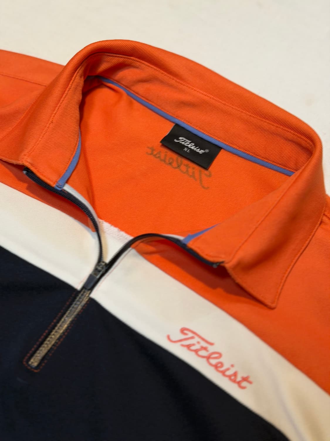 타이틀리스트 반집업 골프 긴팔 티셔츠 상품이미지2