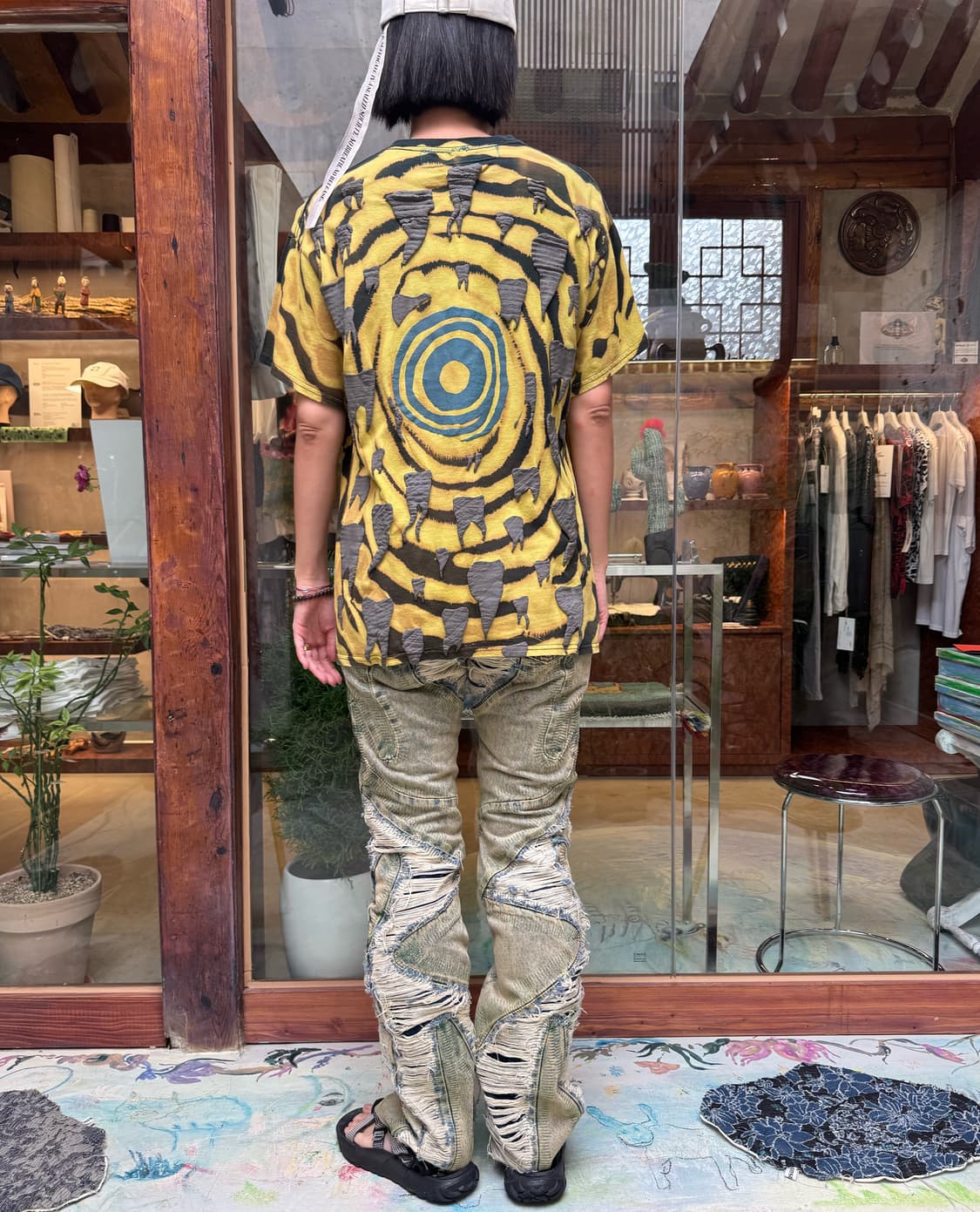 EPI•TAPH Gothic print T-shirts 상품이미지6
