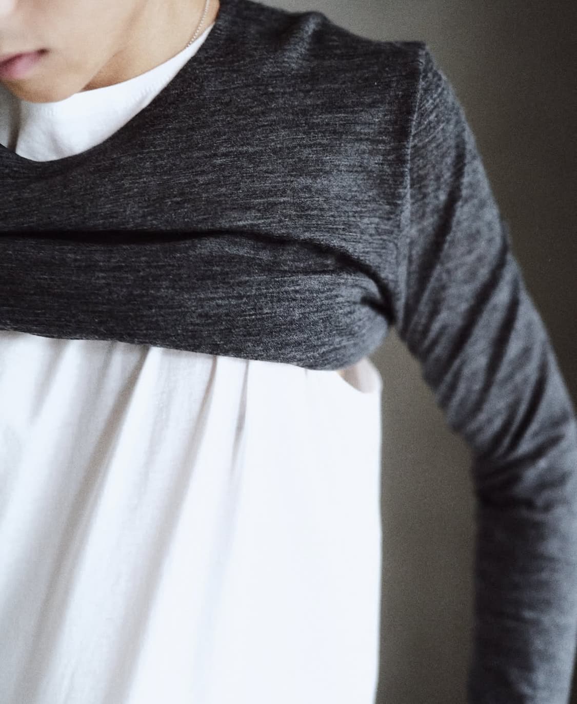 모노 프리베 Textured Wool Long Sleeve 상품이미지4