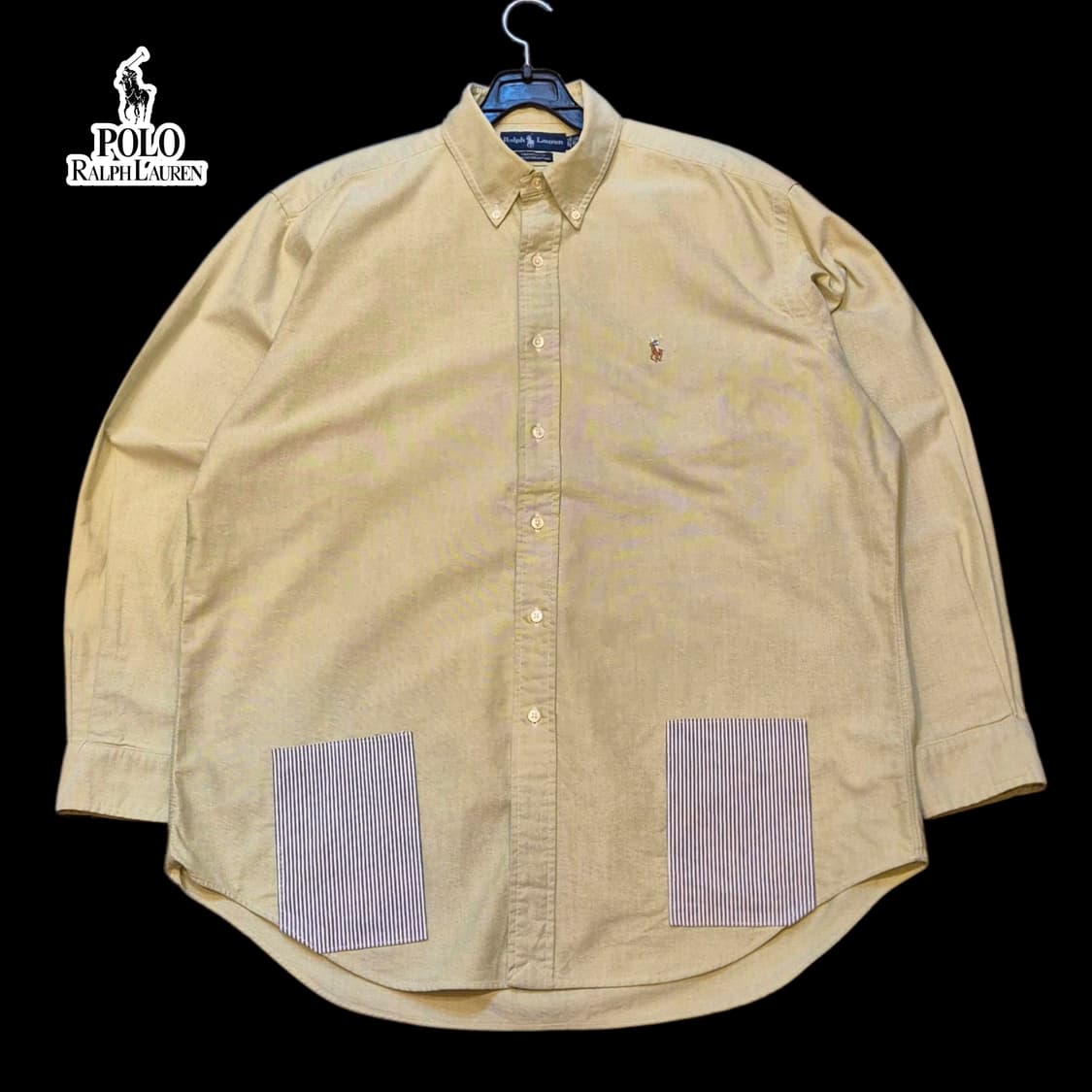 L~XL 폴로 연그린 패치커스텀 셔츠  상품이미지1