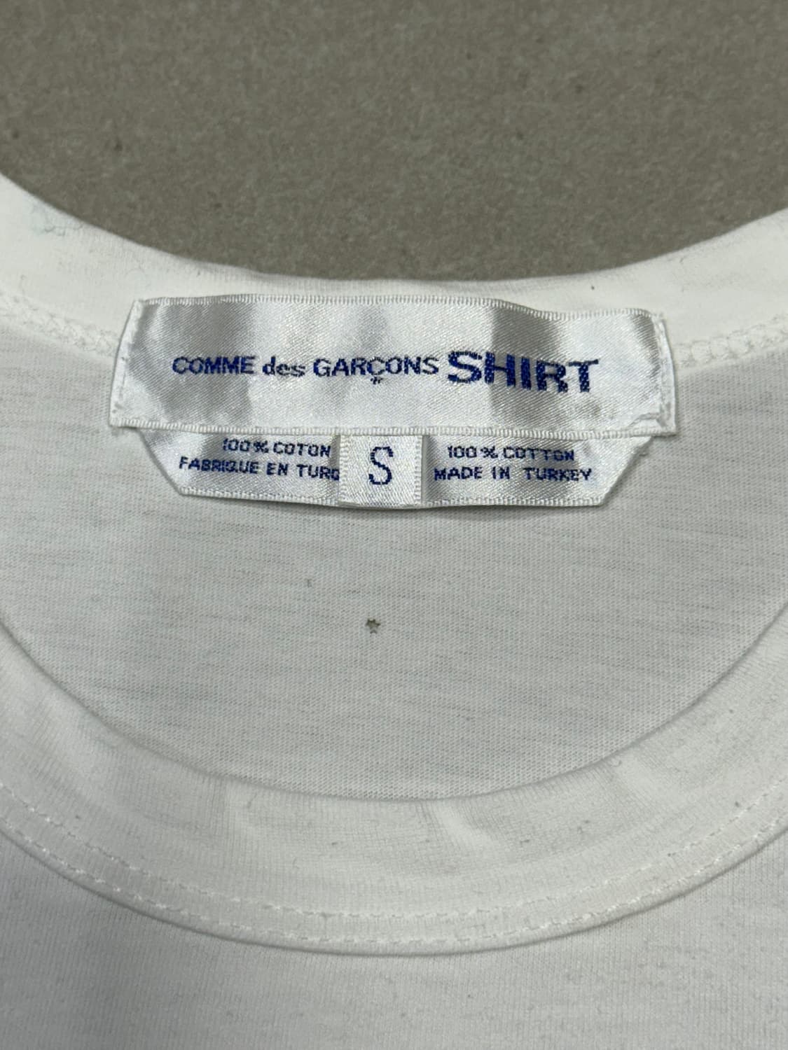 꼼데가르송 90s 아카이브 반팔 티셔츠 상품이미지3